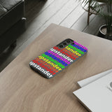 upstander rainbow Tough Cases