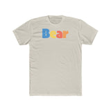 "summer bear" premium Men's Cotton Crew Tee up to 4XL