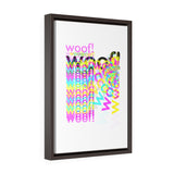 Vertical Framed Premium Gallery Wrap Canvas