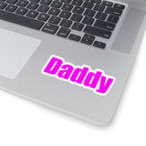 Daddy Kiss-Cut Stickers pink mixed case.