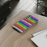 upstander rainbow Tough Cases