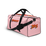 queer Duffle bag queer on pink concept (buy it, try it, concept pricing, price going up after 25 sold)