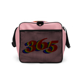 queer Duffle bag queer on pink concept (buy it, try it, concept pricing, price going up after 25 sold)