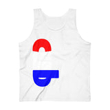 CUB Men's Ultra Cotton Tank Top (asymmetrical graphic)