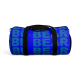 "be bear" Duffle / gym Bag (blue and blue all over graphic)