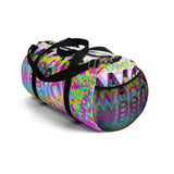 CMYK woof! duffle bag