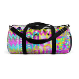 CMYK woof! duffle bag