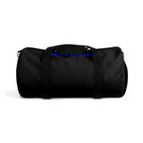 "anti bully" Duffle Bag (blue and black all over graphic)