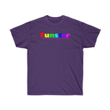 Funster all gender Ultra Cotton Tee funty rainbow graphic shirt