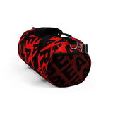 "be bear" Duffle / gym Bag (red and black graphic)