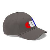 embroidered CUB Unisex Twill Hat red white and blue