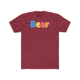"summer bear" premium Men's Cotton Crew Tee up to 4XL