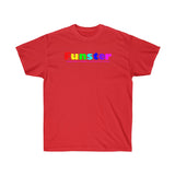Funster all gender Ultra Cotton Tee funty rainbow graphic shirt