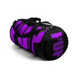 custom purple and black pup Duffle Bag V1