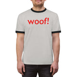 woof! all gender Ringer Tee up to 4XL
