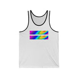 stardust equality all gender Jersey Tank funty rainbow graphic tank