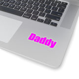 Daddy Kiss-Cut Stickers pink mixed case.