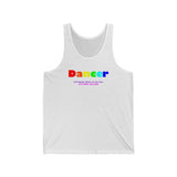 Dancer all gender Jersey Tank funty tank rainbow graphic