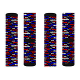 Copy of Copy of Copy of Copy of pup puppy pupper woof Sublimation Socks red white blue and black