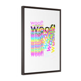 Vertical Framed Premium Gallery Wrap Canvas