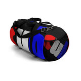 custom duffle cub Duffle Bag red white and blue