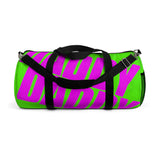 custom daddy Duffle Bag magenta and neon green