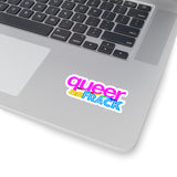 queer as frack Kiss-Cut Stickers in 4 sizes