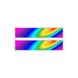 rainbow stardust equality Kiss-Cut Stickers in 4 sizes!