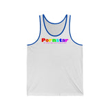 Pornstar all gender Jersey Tank funty tank rainbow graphic
