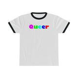 queer all gender Ringer Tee up to 4XL