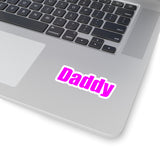Daddy Kiss-Cut Stickers pink mixed case.
