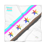 Chicago Proud Poly Scarf Chicago pride collection