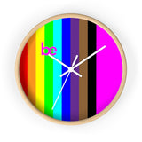 series be rainbow Wall clock