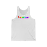 Pornstar all gender Jersey Tank funty tank rainbow graphic