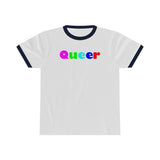 queer all gender Ringer Tee up to 4XL