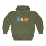"summer bear" all gender Heavy Blend™ Hooded Sweatshirt up to 5XL