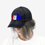 embroidered cub Unisex Trucker Hat red white and blue