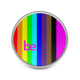 series be Metal Pin rainbow with pink be