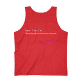 definition bear splash of pink be bear Ultra Cotton Tank Top (up to 3XL) funty collection