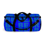 "be bear" Duffle / gym Bag (blue and blue all over graphic)