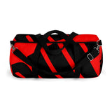 PUP custom Duffle Bag over sized black on red graphic