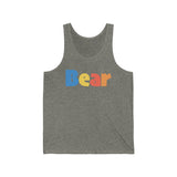 summer bear all gender Jersey Tank