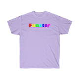 Funster all gender Ultra Cotton Tee funty rainbow graphic shirt