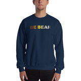 "be bear" Sweatshirt (bear pride flag gradient graphic)