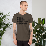 Bears Beards BSG all gender T-Shirt up to 4XL