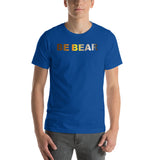 "be bear" Short-Sleeve Unisex T-Shirt (bear pride flag gradient graphic)