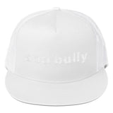 anti bully Trucker Cap (white embroidery)