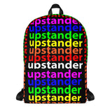 "be upstander" upstander Backpack (rainbow all over print graphic)