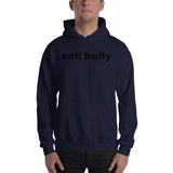 anti bully Hooded Sweatshirt (black graphic)