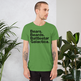 Bears Beards BSG all gender T-Shirt up to 4XL